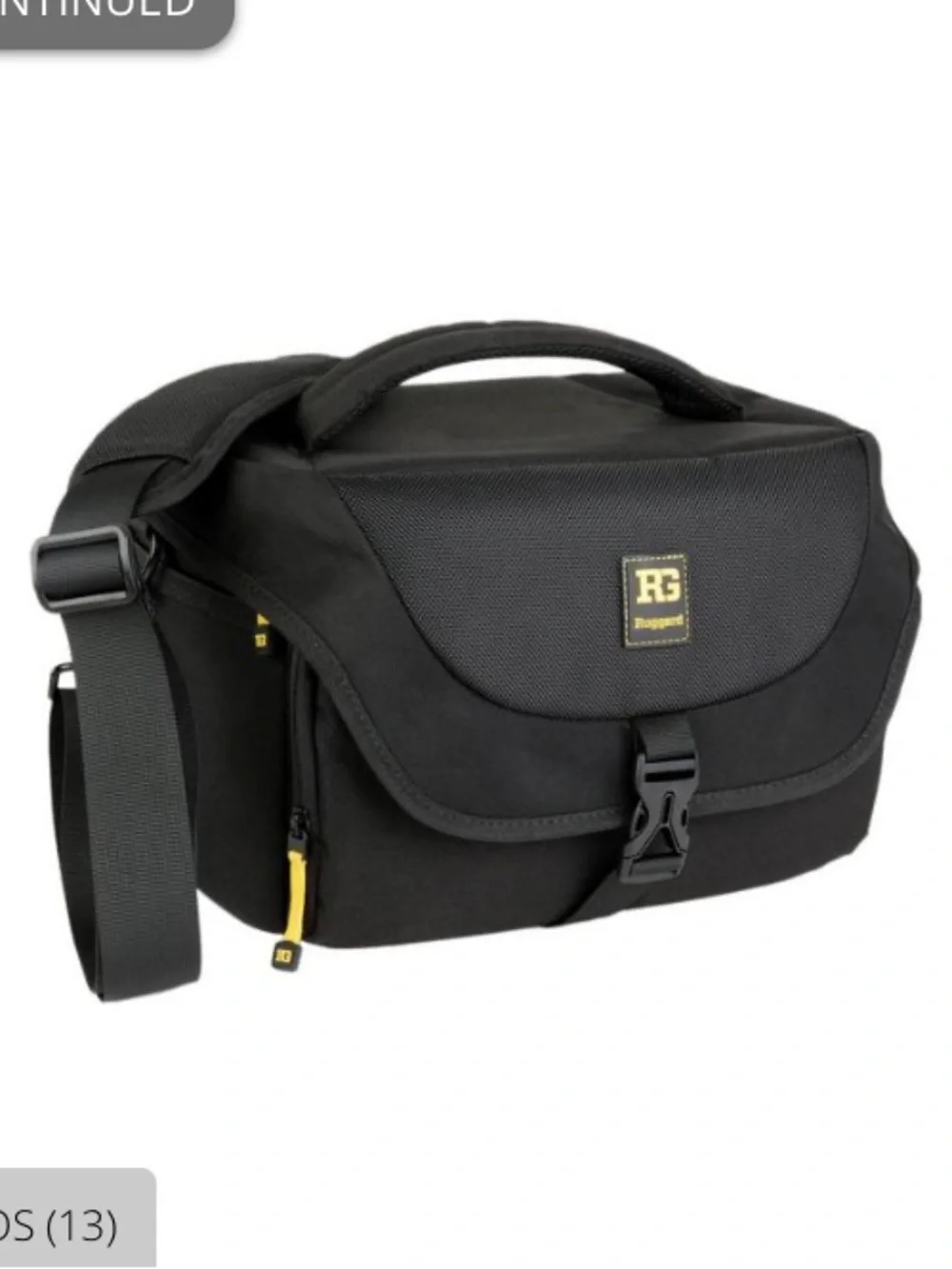 Nwt Ruggard navigator 55 DSLR Shoulder Bag Black
